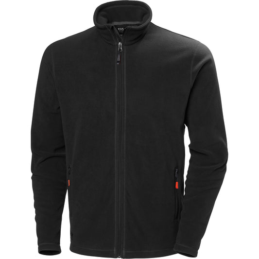 Helly Hansen Fleece Jacket, Men's, Large, Black