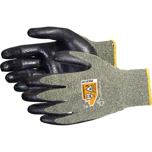 Superior Glove Works Ltd. Dexterity® Flame-Resistant Gloves, 8, 10" L, 9.2 cal/cm², Level 2, NFPA 70E