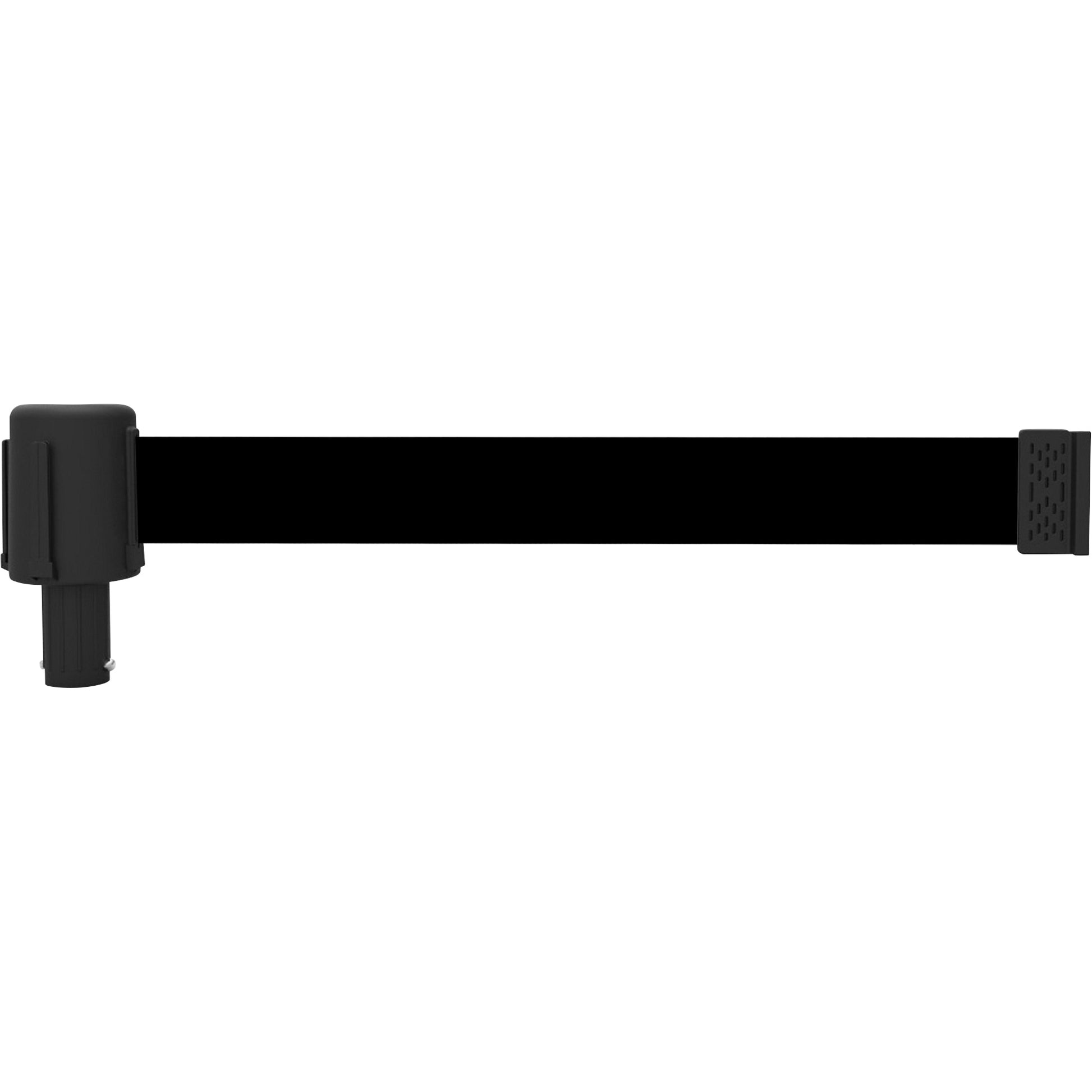 Banner Stakes PLUS Banner Cassettes, Blank, 15', Black Tape
