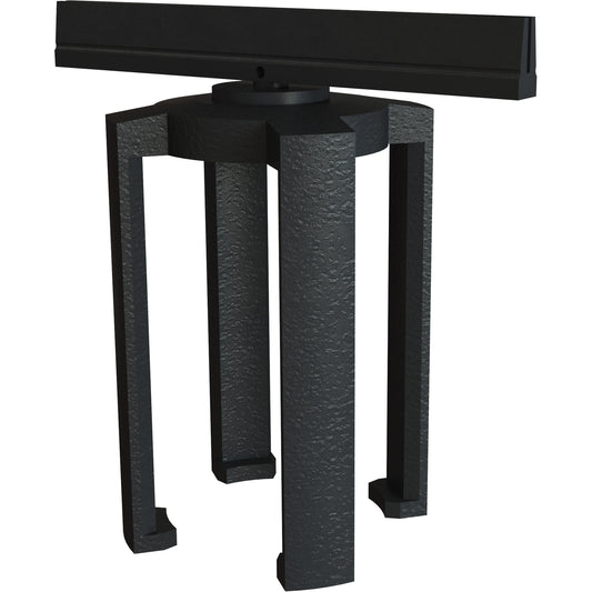 Banner Stakes PLUS Barrier System Sign Bracket, Black