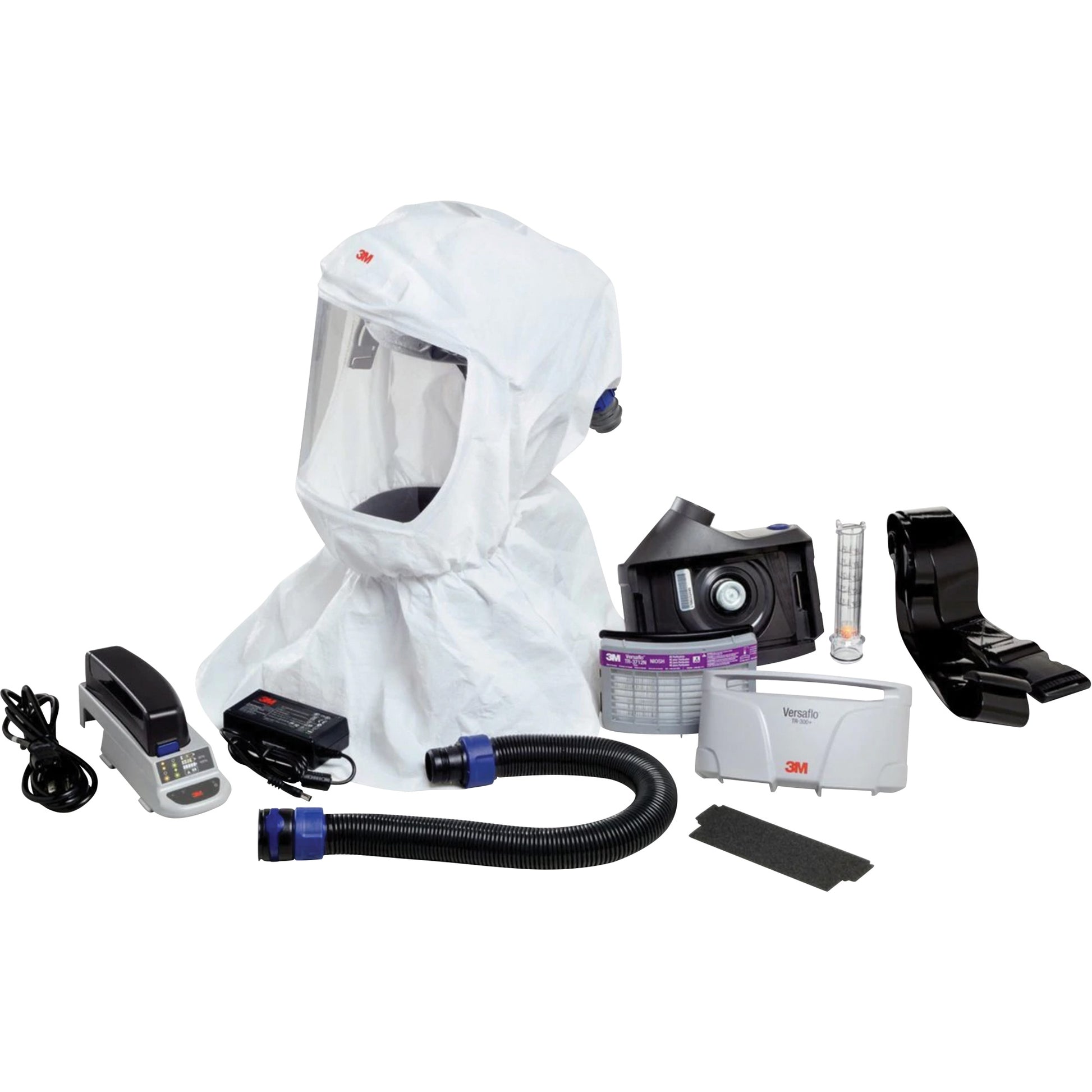 3M Versaflo™ Easy Clean PAPR Kit, Loose Fitting Hood & Faceshield, Lithium-Ion Battery