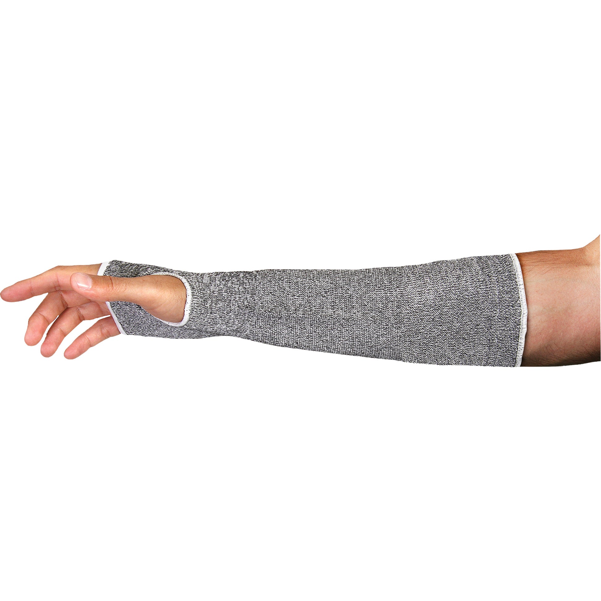 Superior Glove Works Ltd. Contender™ Cut-Resistant Sleeves, TenActiv™, 18", ASTM ANSI Level A5, Grey