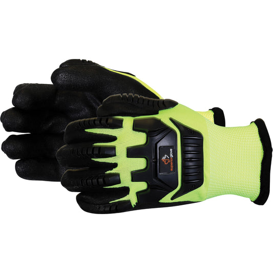 Superior Glove Works Ltd. Dexterity® Coated Gloves, 7, Nitrile Coating, 15 Gauge, Acrylic Shell