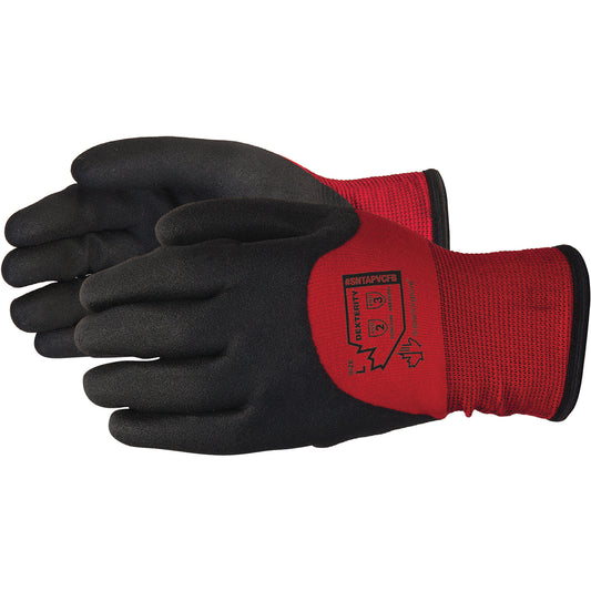 Superior Glove Works Ltd. Dexterity® Coated Gloves, Medium, PVC Coating, 15 Gauge, Acrylic Shell