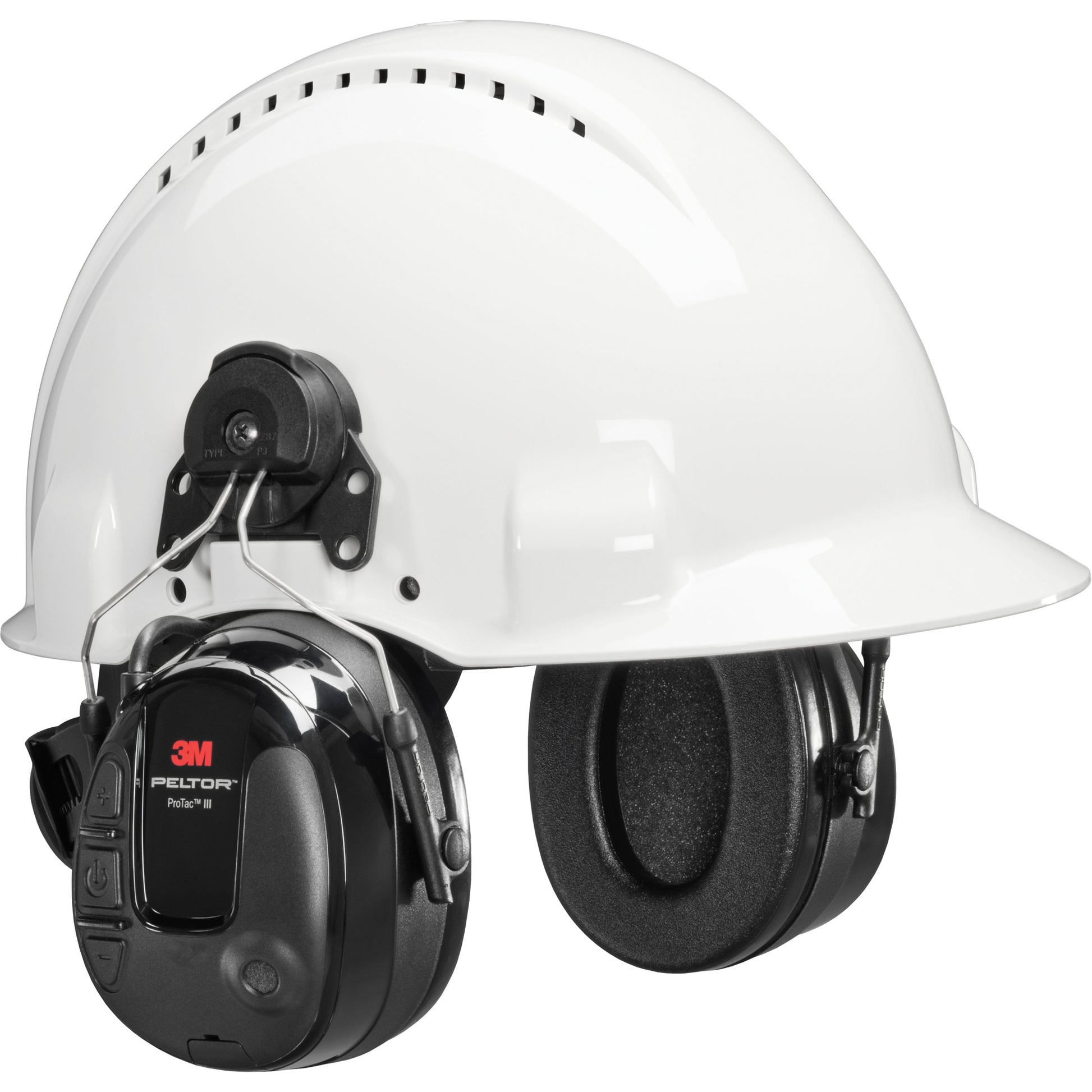 3M ProTac™ III Headset, Cap Mount Style, 23 dB