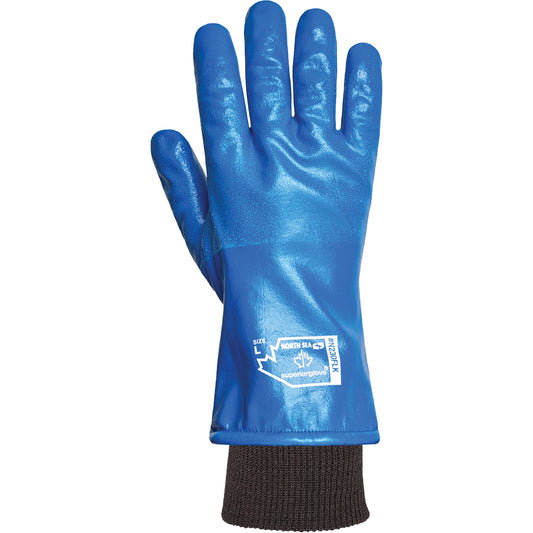 Superior Glove Works Ltd. North Sea™ Winter Coated Gloves, Large, Nitrile Coating, Acrylic Shell