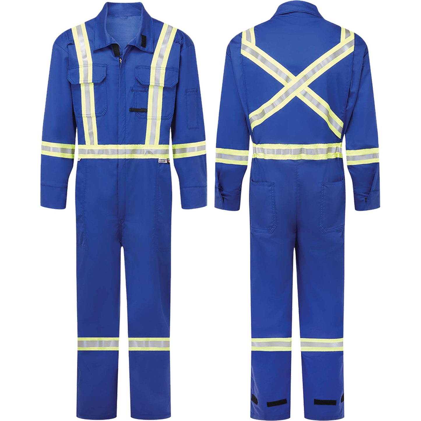 IFR Workwear Avenger 7 oz. Flame Resistant Coveralls, Size 40 (Tall), Royal Blue