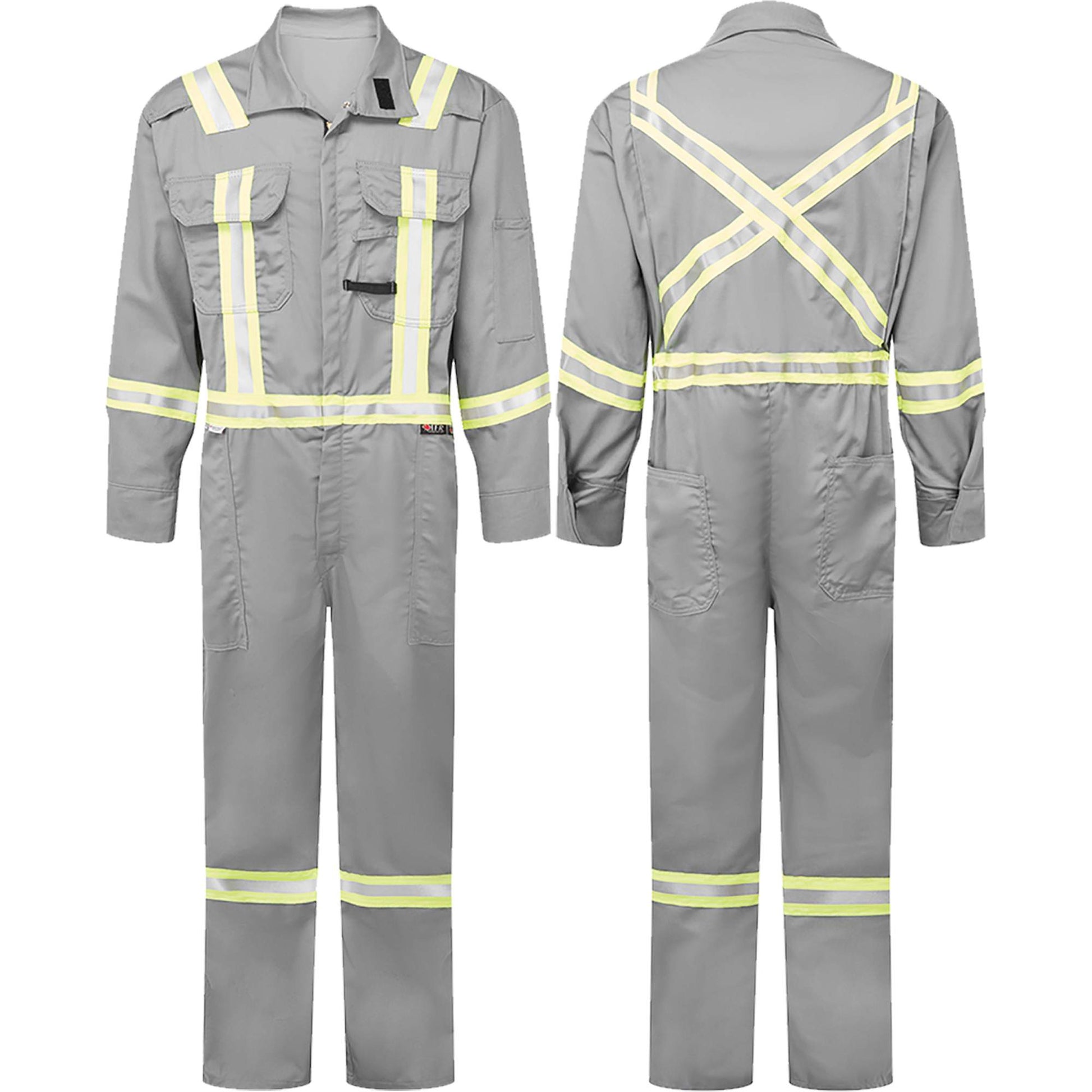 IFR Workwear UltraSoft® 7 oz. Deluxe Coveralls, Size 46, Grey