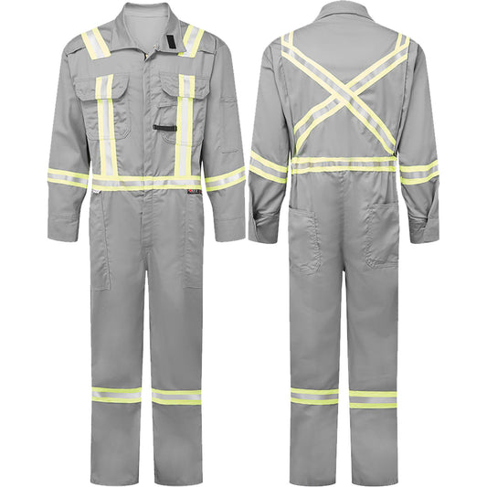 IFR Workwear UltraSoft® 7 oz. Deluxe Coveralls, Size 46, Grey