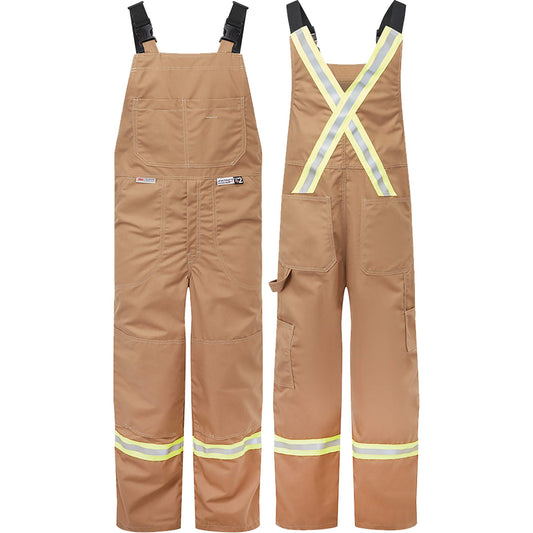 IFR Workwear Avenger 12 oz. Bib Pants, Large (Tall), Caramel Duck