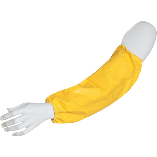 Dupont Personal Protection Disposable Sleeves, 18" long, Tychem® 2000, Yellow