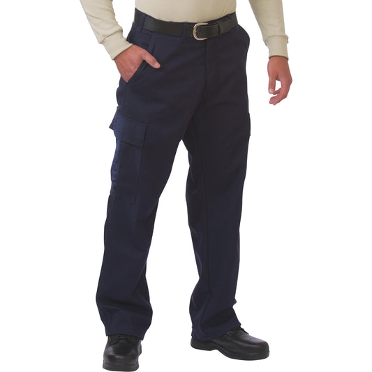 Big Bill Westex™ UltraSoft® Cargo Pants, 46, x 36, Navy Blue, 12.4 cal/cm2