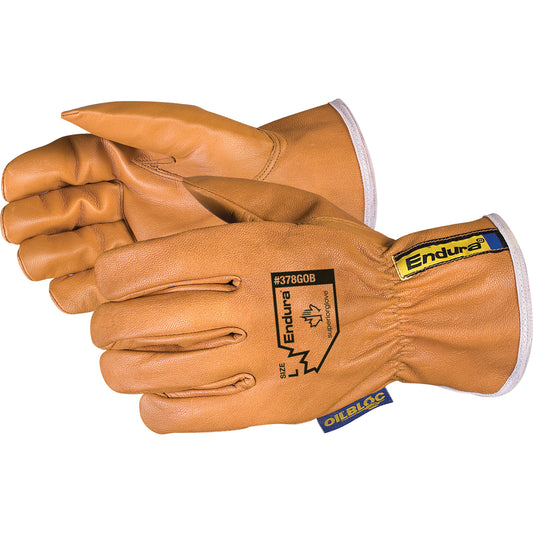 Superior Glove Works Ltd. Endura® Oilbloc™ Driver's Gloves, X-Large, Grain Goatskin Palm