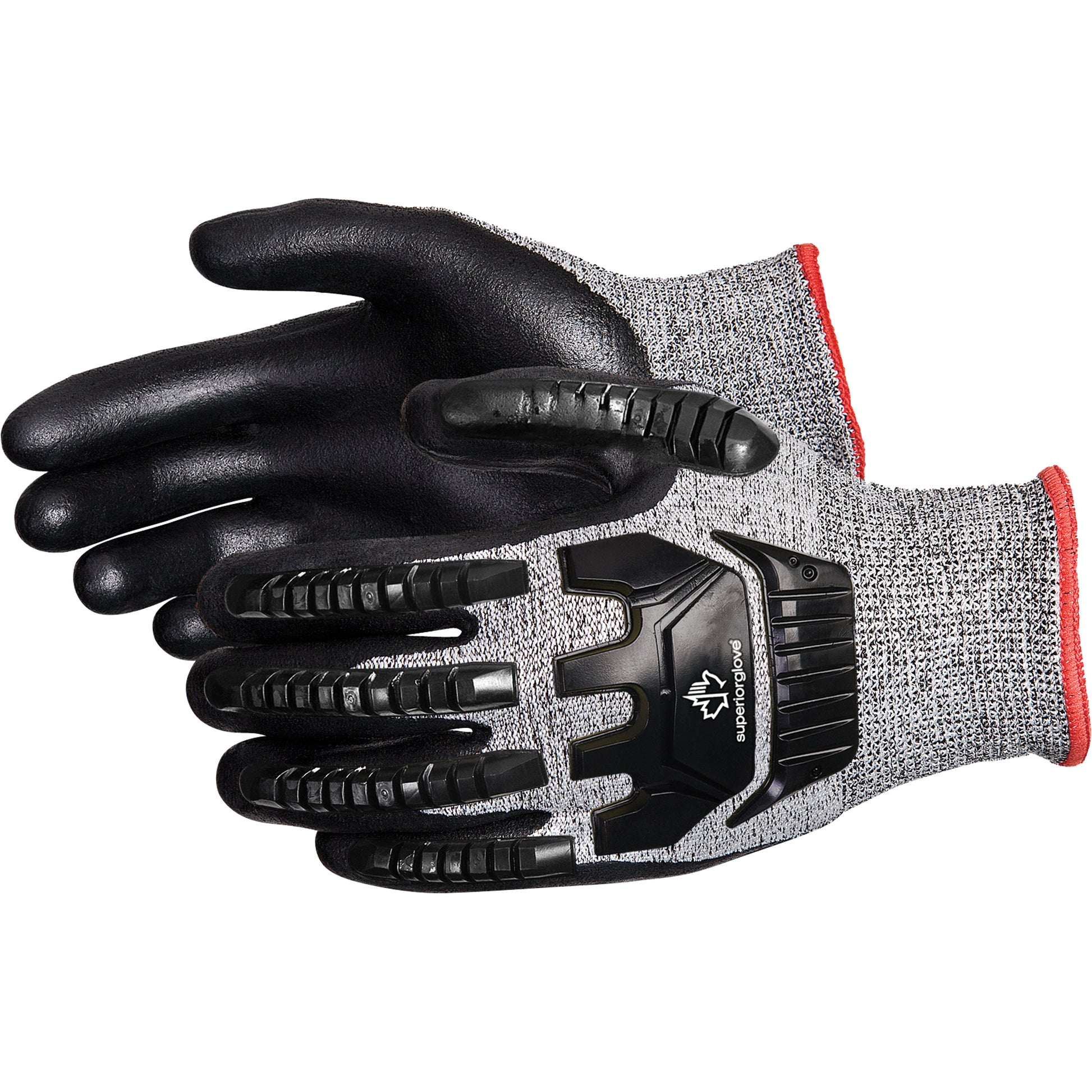 Superior Glove Works Ltd. TenActiv™ Anti-Impact Cut-Resistant Composite Knit Gloves, 10, Synthetic Palm, Knit Wrist Cuff