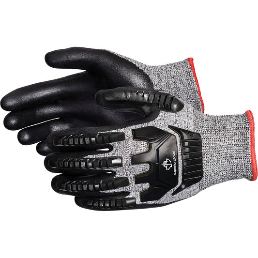 Superior Glove Works Ltd. TenActiv™ Anti-Impact Cut-Resistant Composite Knit Gloves, 10, Synthetic Palm, Knit Wrist Cuff