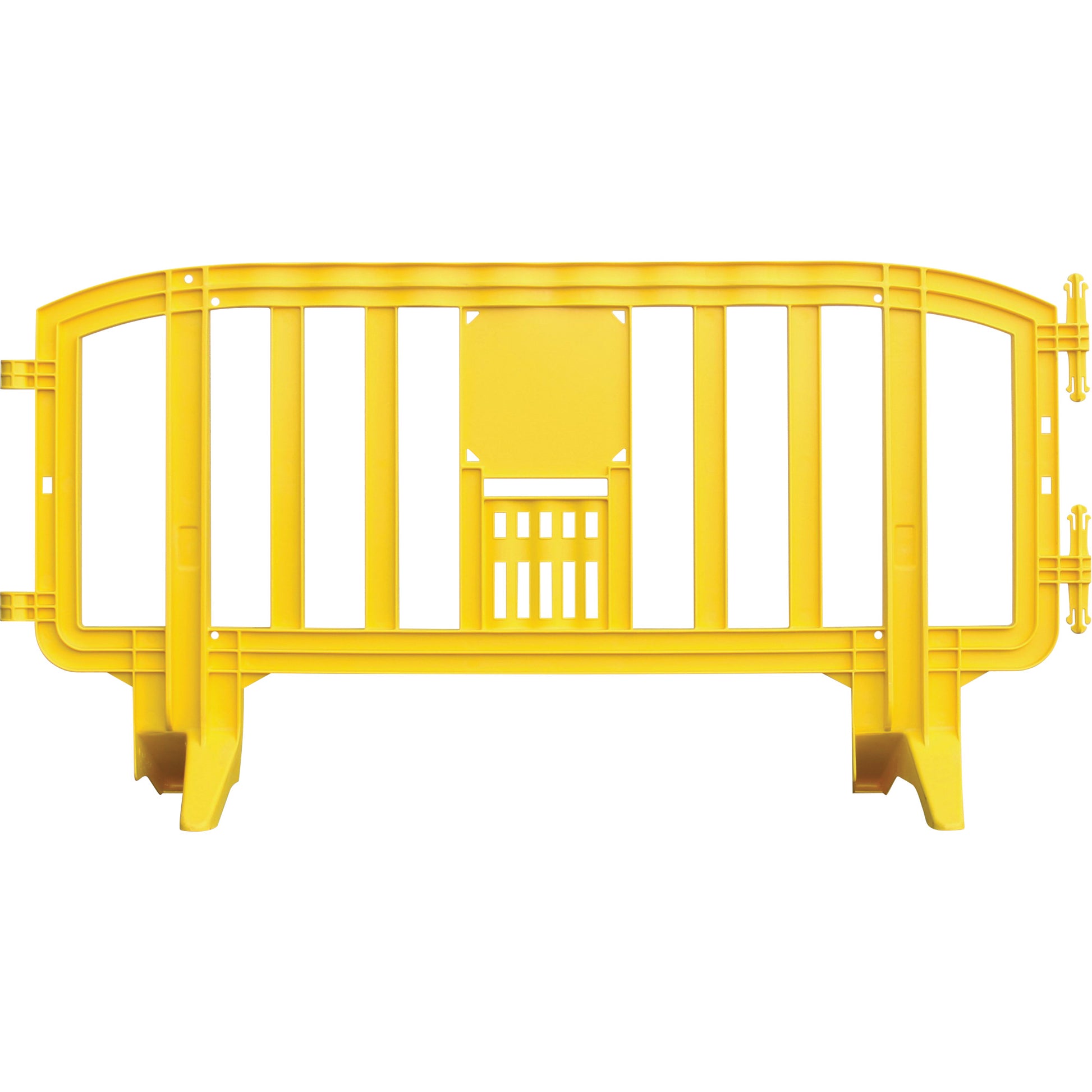 MLR International Movit Barricade, Interlocking, 78" L x 39" H, Yellow