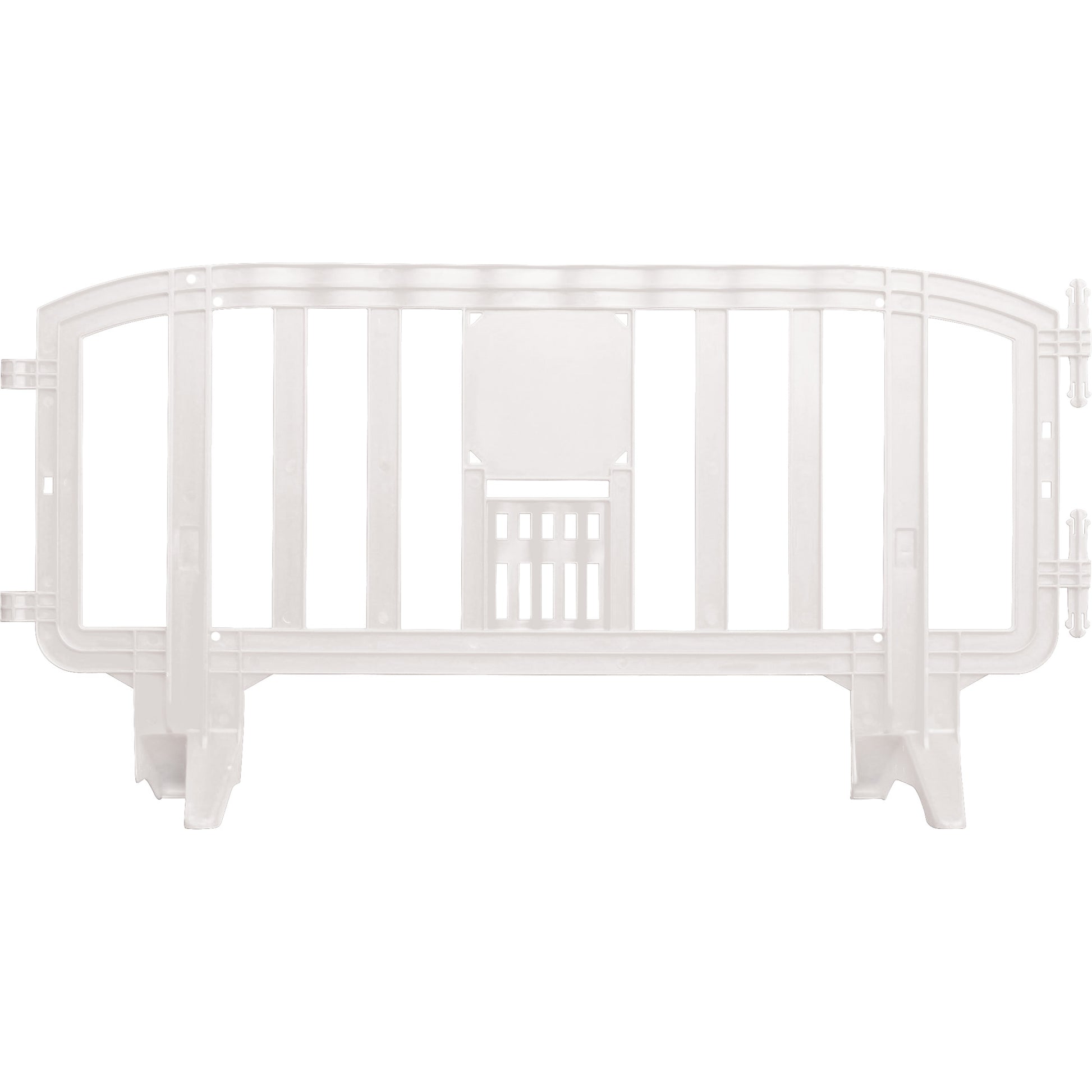 MLR International Movit Barricade, Interlocking, 78" L x 39" H, White