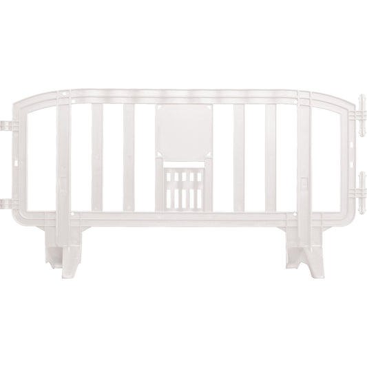 MLR International Movit Barricade, Interlocking, 78" L x 39" H, White