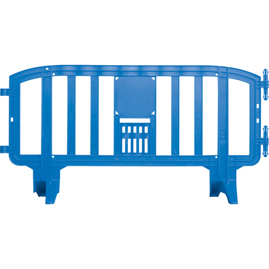 MLR International Movit Barricade, Interlocking, 78" L x 39" H, Blue