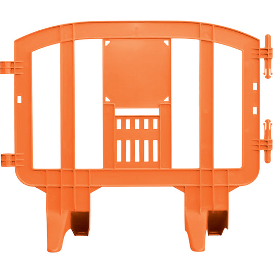 MLR International Minit Barricade, Interlocking, 49" L x 39" H, Orange
