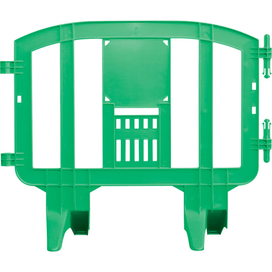 MLR International Minit Barricade, Interlocking, 49" L x 39" H, Green