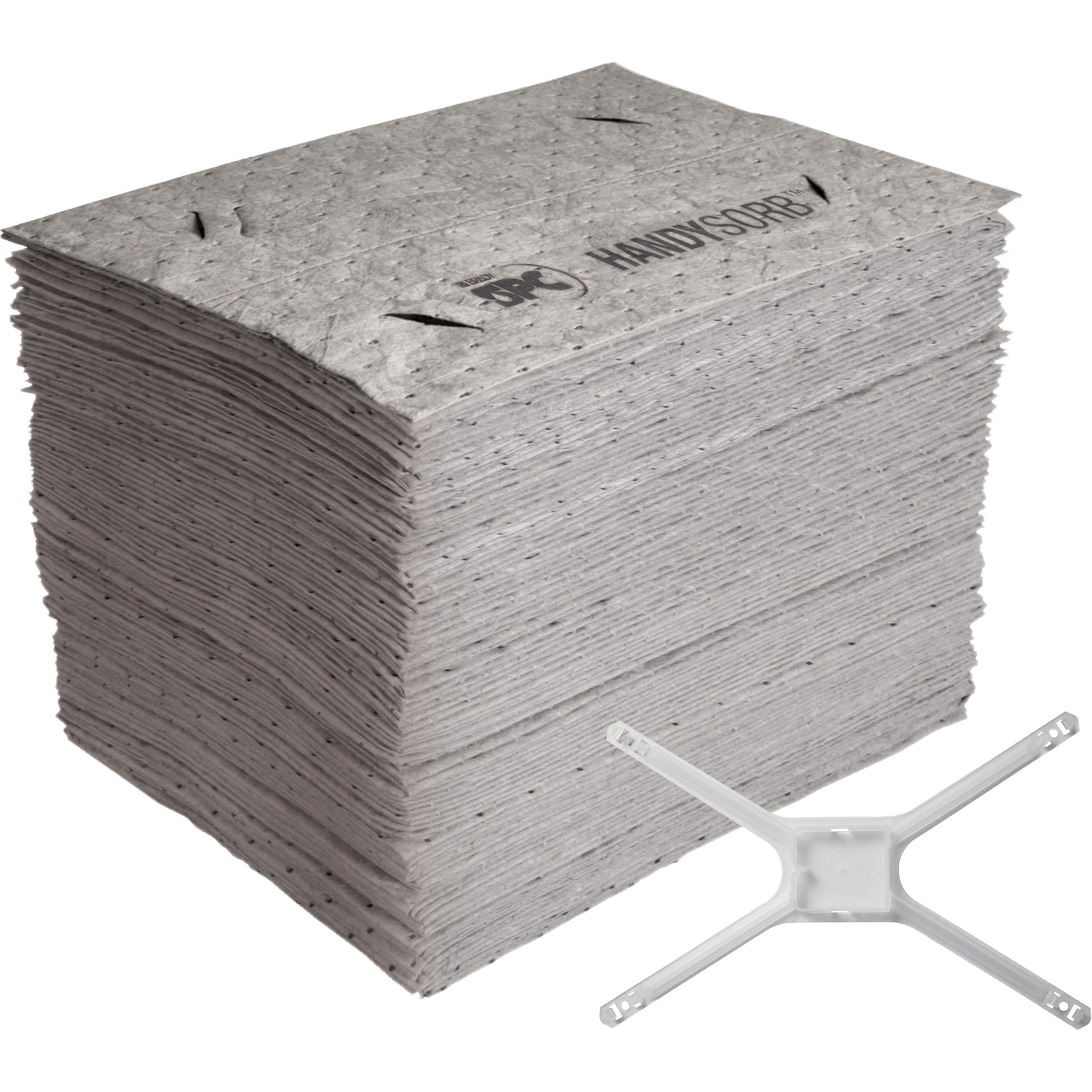 SPC HandySorb™ Basic Pad Refills with Mop Adapter, Universal, 19" x 15", 0.5 gal. Absorbancy