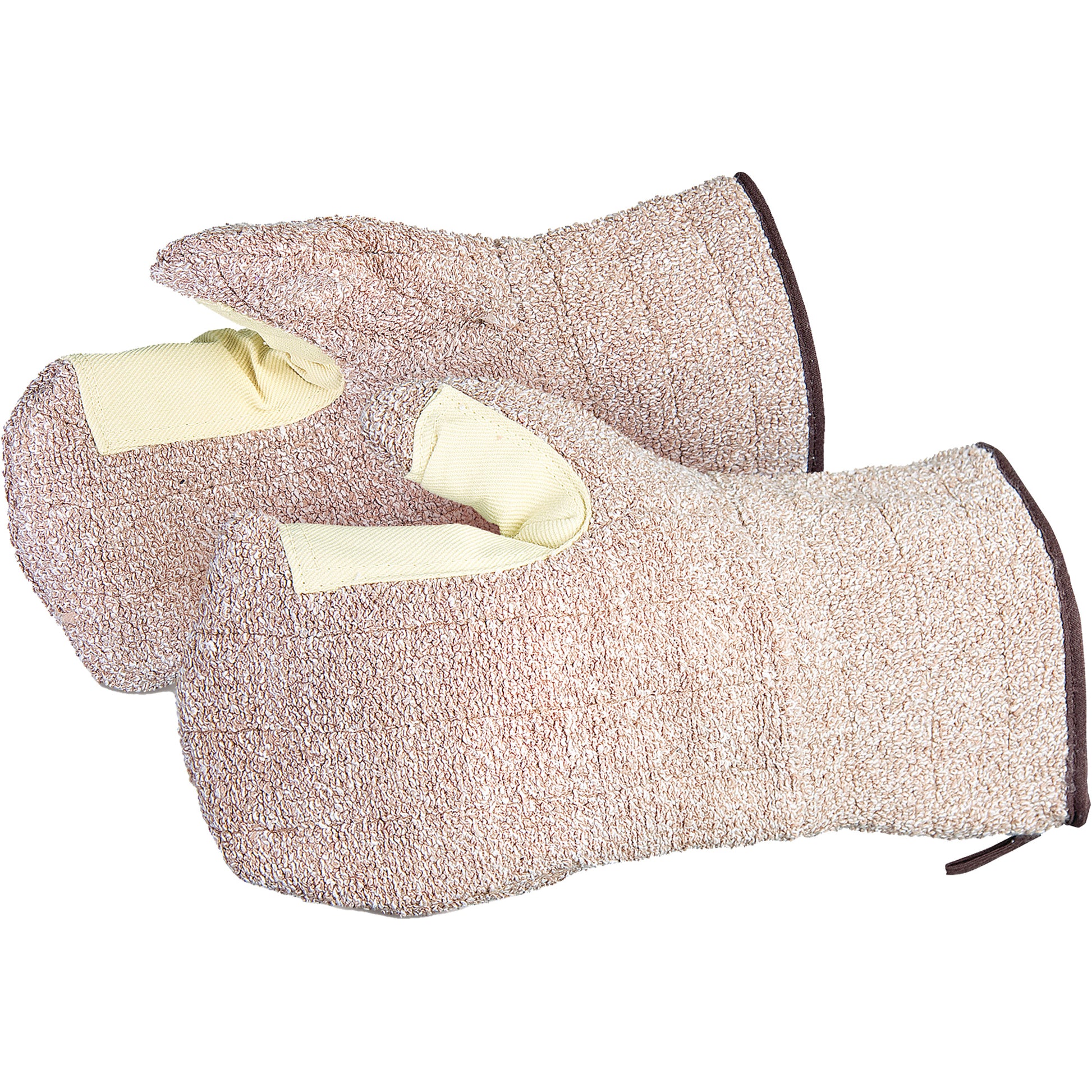 Superior Glove Works Ltd. CoolGrip® Baker's Mitts, Terry Cloth, Large, Protects Up To 446° F (230° C)