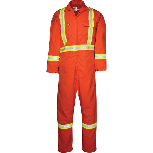 Big Bill Westex™ UltraSoft® Unlined Coveralls, Size 4X-Large, Orange, 8.7 cal/cm²