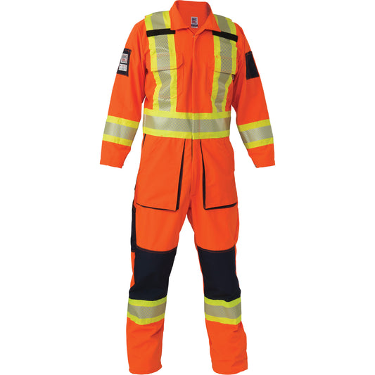 Big Bill Ripstop Coveralls, Medium (Tall), High Visibility Orange