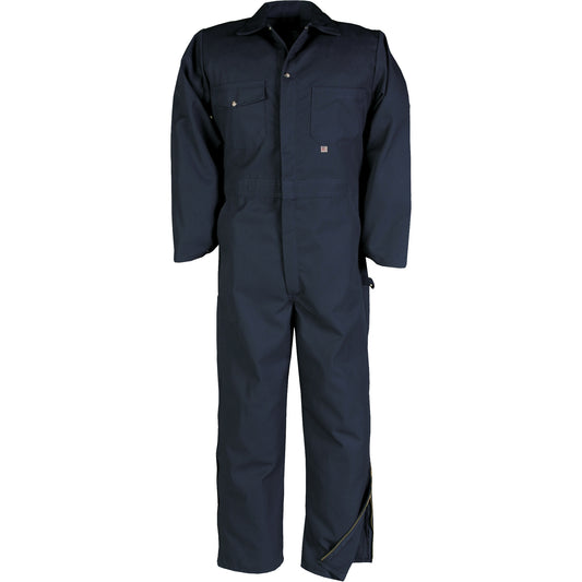 Big Bill Deluxe Coveralls with Zipper, Men's, Navy Blue, Size 58 (Tall)