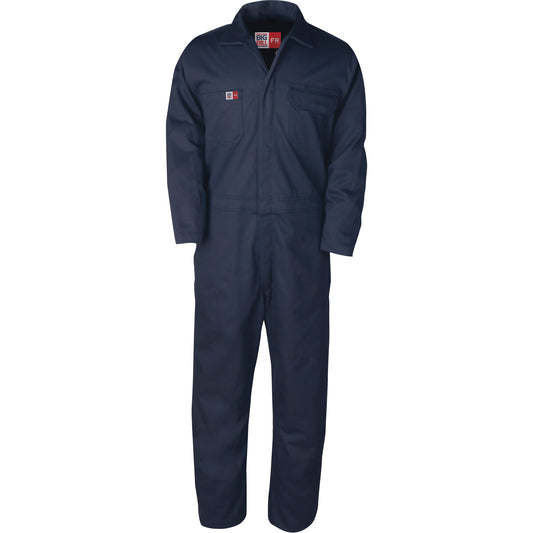 Big Bill Westex™ UltraSoft® Unlined Work Coveralls, Size 36, Navy Blue, 8.7 cal/cm²
