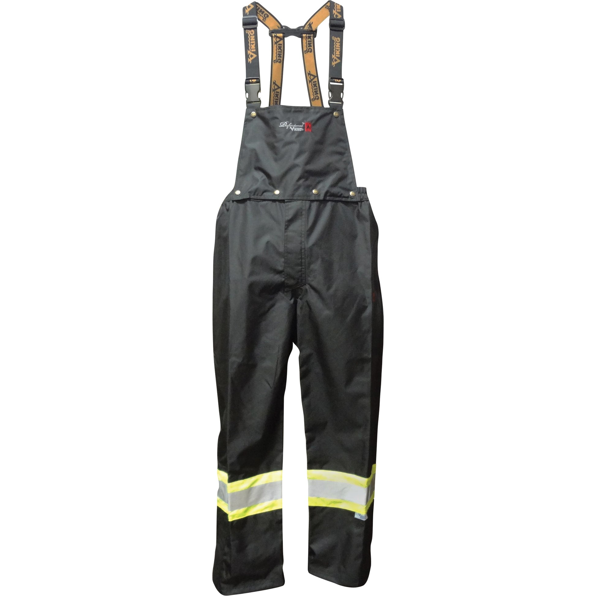Viking Professional Journeyman FR Bib Pants, 4X-Large, Black