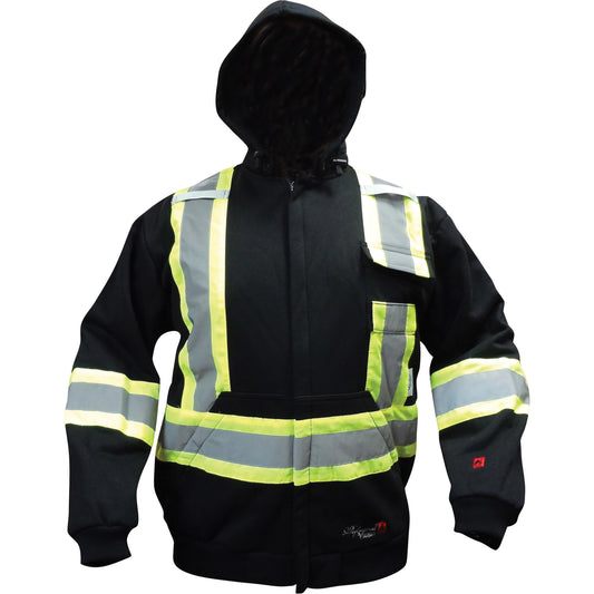 Viking Fire Rated Hoodie, 4X-Large, Black