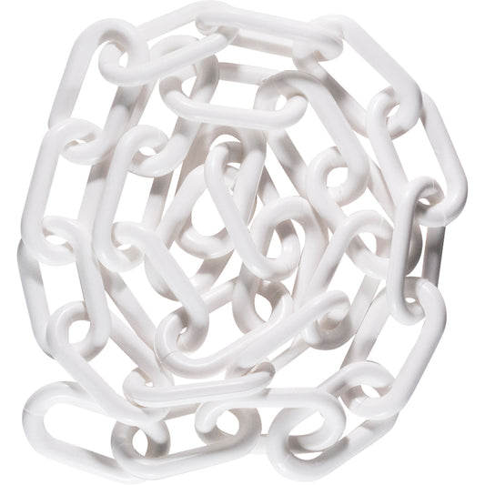 Mr. Chain Plastic Chain, White