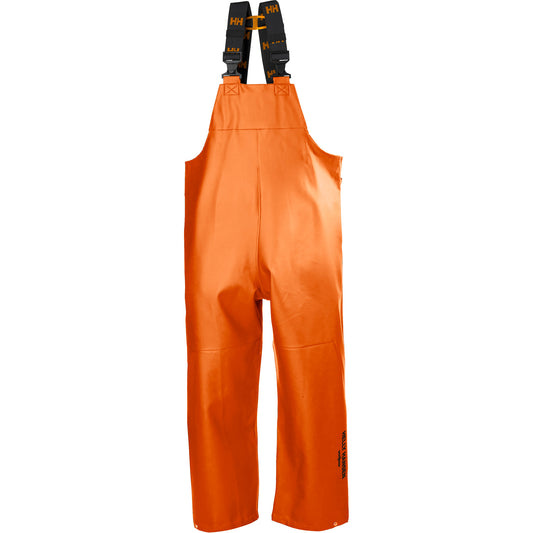 Helly Hansen Gale Rain Bib Pants, 3X-Large, Polyester, Orange