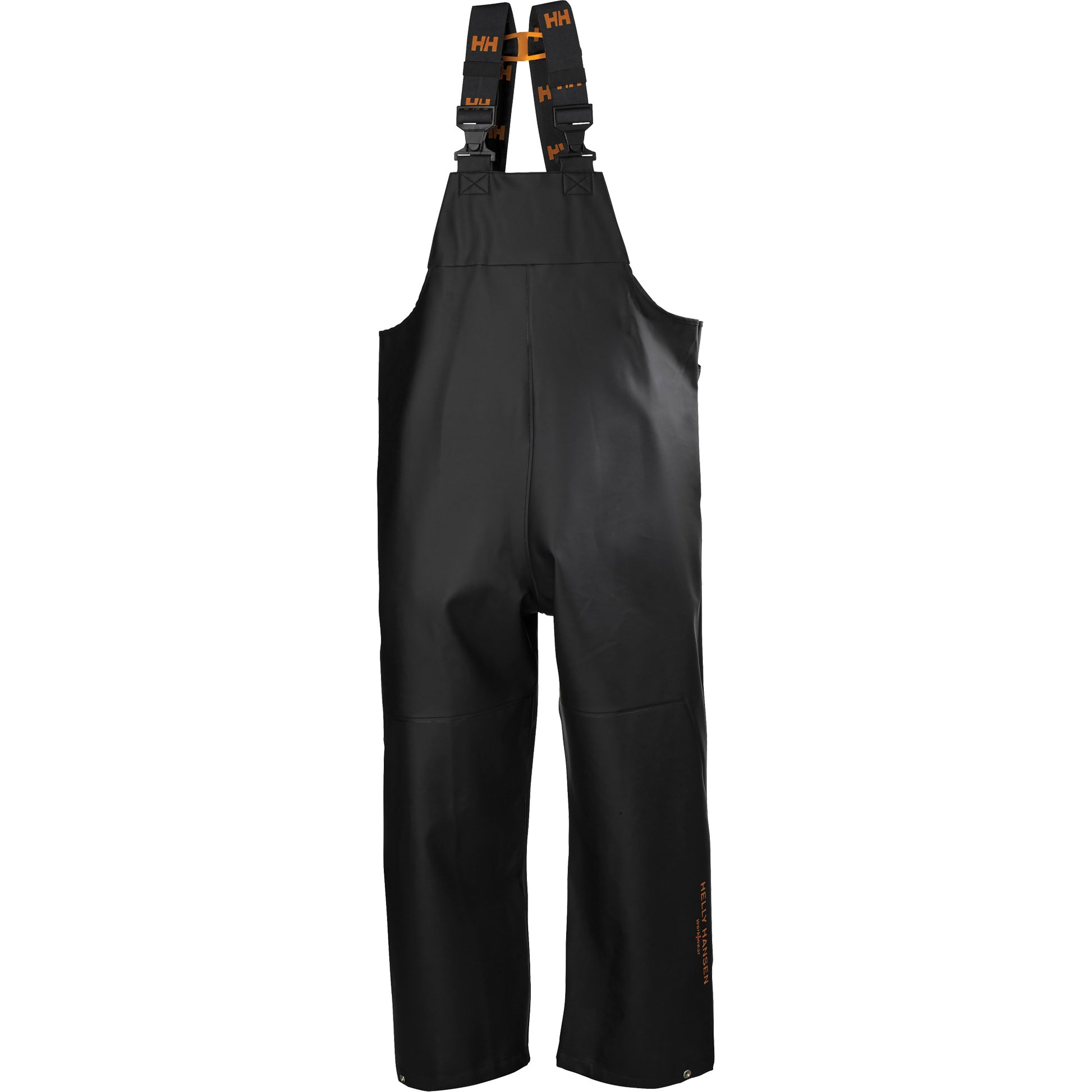 Helly Hansen Gale Rain Bib Pants, Small, Polyester, Black
