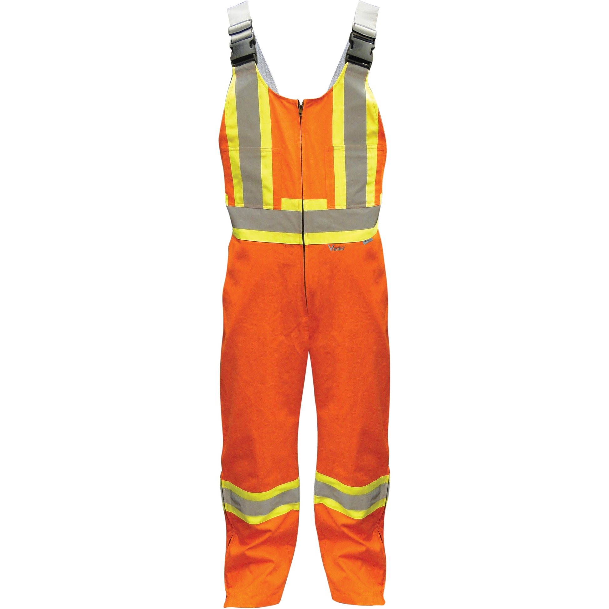 Viking Overalls, Poly-Cotton, X-Large, High Visibility Orange