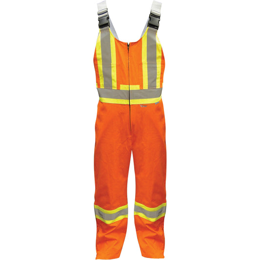 Viking Overalls, Poly-Cotton, X-Large, High Visibility Orange