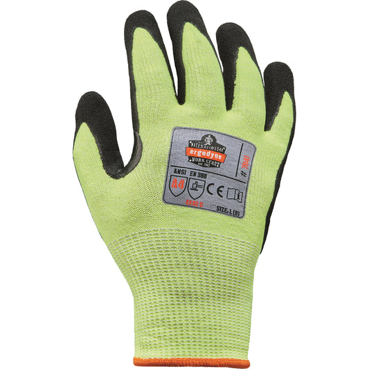 Ergodyne ProFlex® Cut Resistant Gloves, Size X-Large, 13 Gauge, Nitrile Coated, HPPE Shell, ASTM ANSI Level A4
