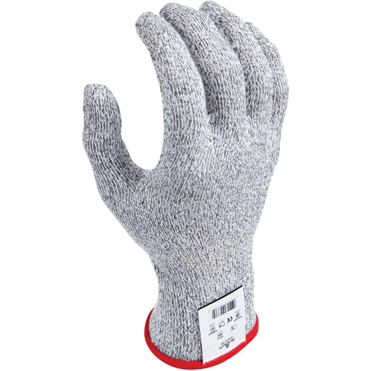 Showa 234X Cut-Resistant Glove, Size X-Large/9, 15 Gauge, HPPE/Spandex Shell, ANSI/ISEA 105 Level 4/EN 388 Level D