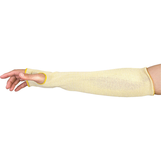 Superior Glove Works Ltd. Contender™ Cut-Resistant Sleeves, Aramid, 18", ASTM ANSI Level A4/EN 388 Level 5, Beige