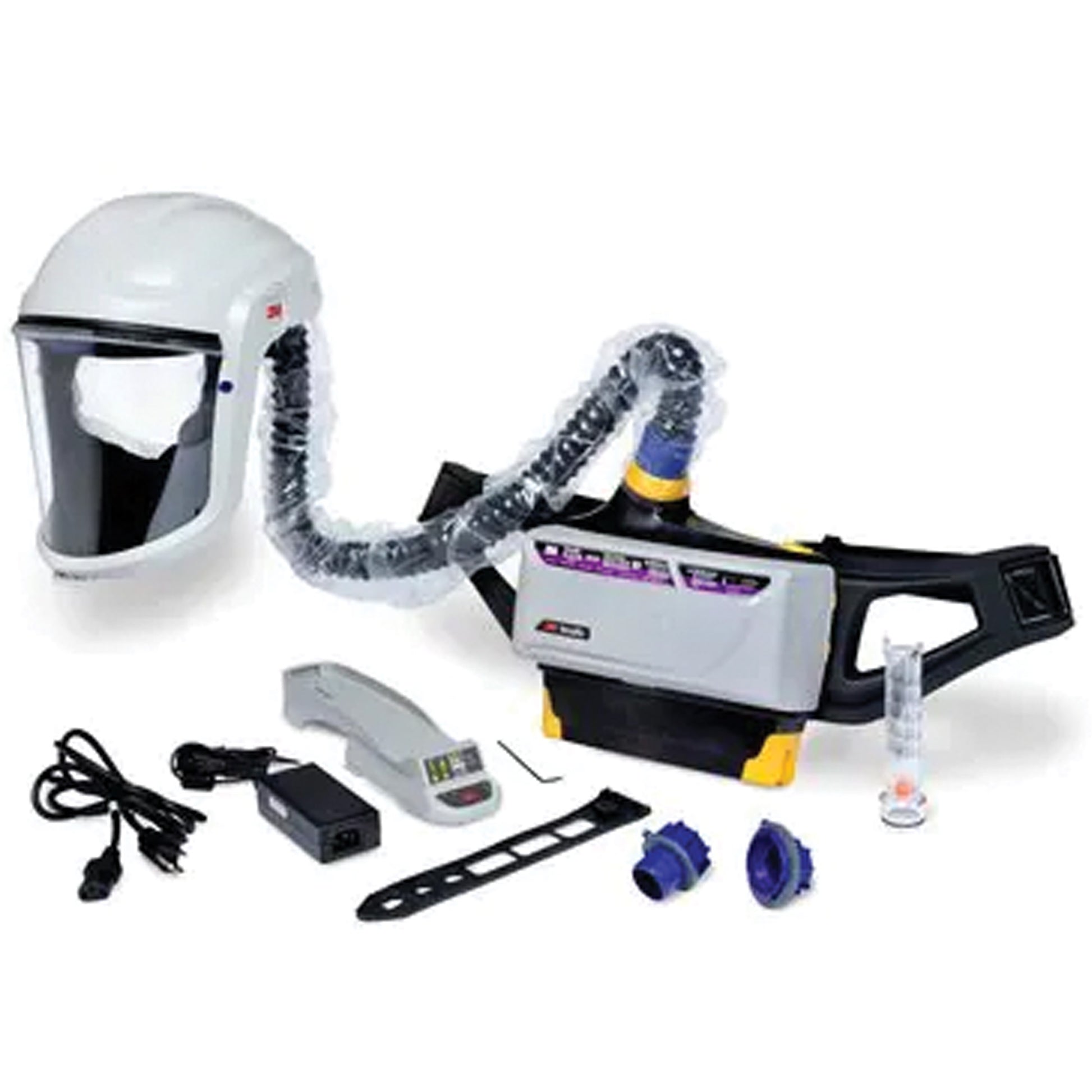 3M Versaflo™ Powered Air Purifying Respirator Painter's Kit, Headcover & Faceshield, Lithium-Ion Battery