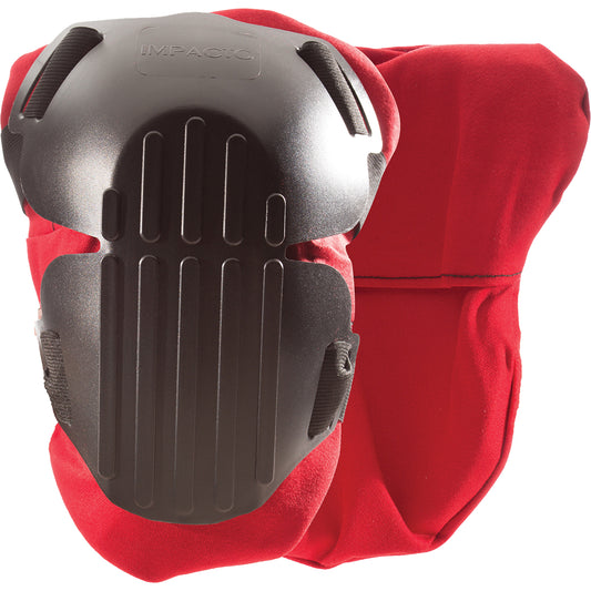 Impacto Fire Retardent Hard Shell Knee Pads, Hook and Loop Style, Plastic Caps, Foam/Gel Pads