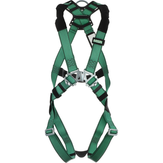 MSA V-Form™ Safety Full Body Harness, CSA Certified, Class A, Large/Medium, 400 lbs. Cap.