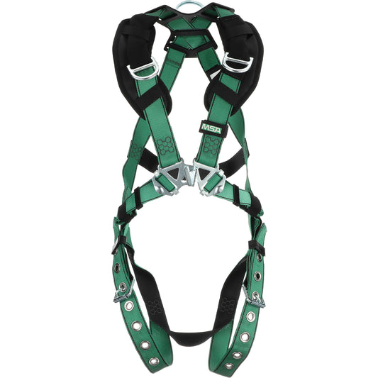 MSA V-Form™ Safety Full Body Harness, CSA Certified, Class AE, Large/Medium, 400 lbs. Cap.