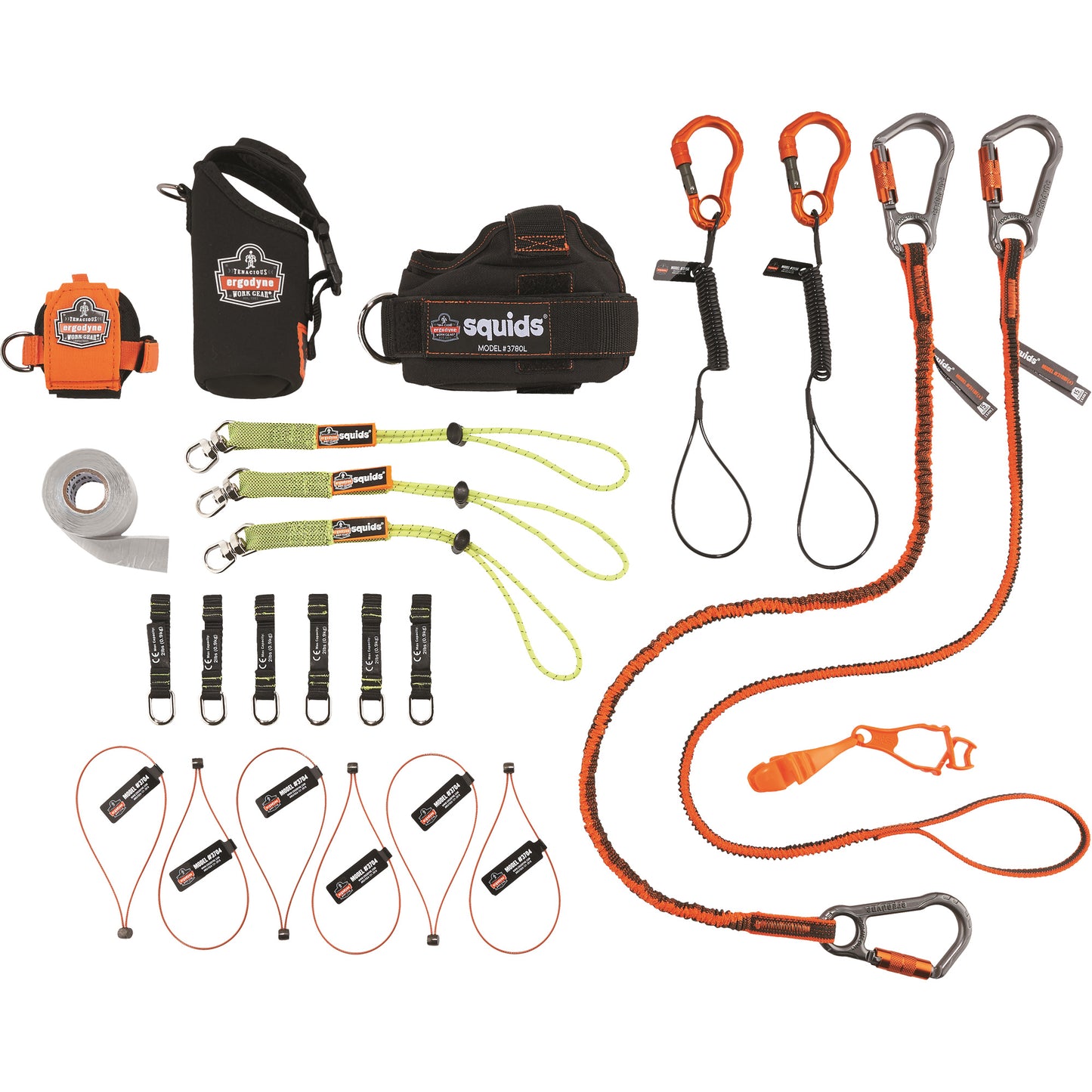 Ergodyne Squids® 3185 Glazier's Tool Tethering Kit