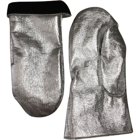 Natpro Heat Resistant Welding Mitt, Aluminized/Kevlar®, One Size, Protects Up To 650 °F (340°C)