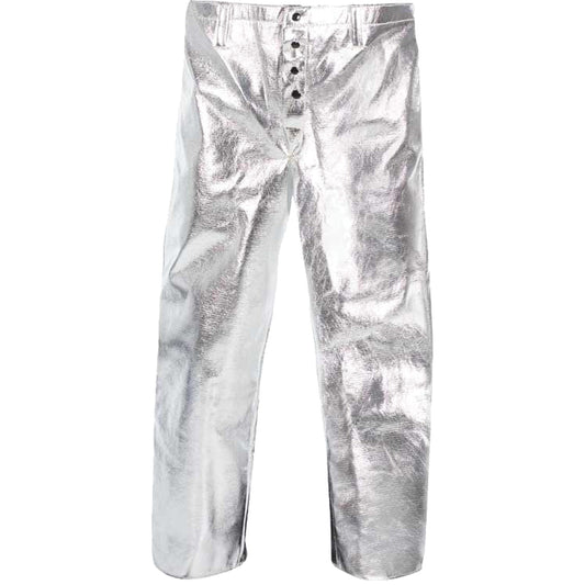 Natpro Heat Resistant Pants with Fly, 28, Aluminized Kevlar®