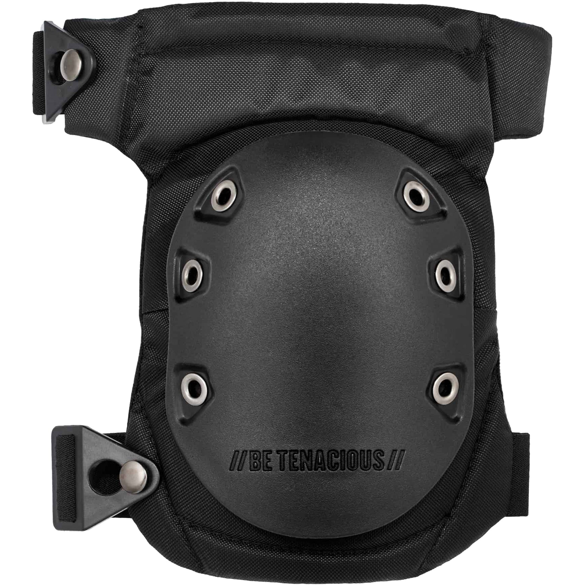 Ergodyne ProFlex® 435 Comfort Hinged™ Hard Cap Knee Pads, Buckle Style, Rubber Caps, Foam/Gel Pads