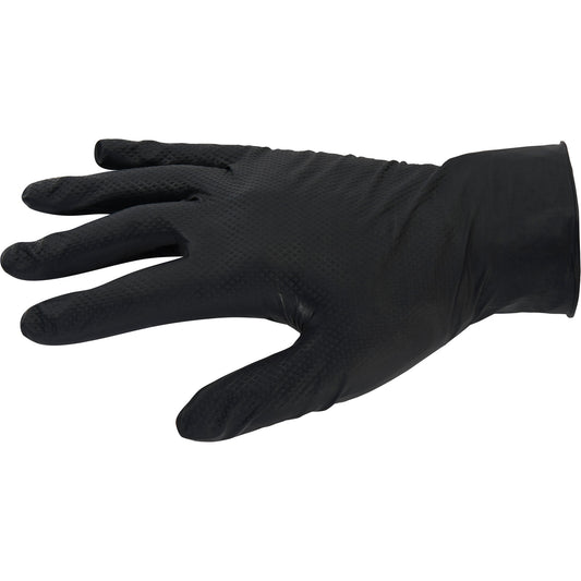 Ansell KleenGuard™ G10 Kraken Grip Disposable Gloves, X-Large, Nitrile, 6-mil, Powder-Free, Black
